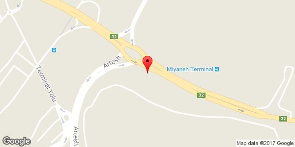 موقعیت ایران کمباین روی نقشه