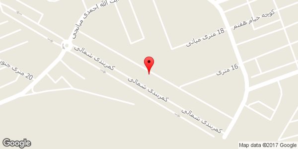 موقعیت سوپر مارکت روی نقشه