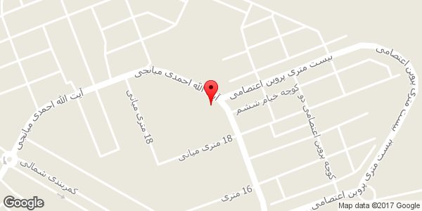 موقعیت سوپر مارکت روی نقشه