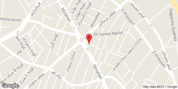 موقعیت باشگاه بدنسازی و ایروبیک سناتور روی نقشه