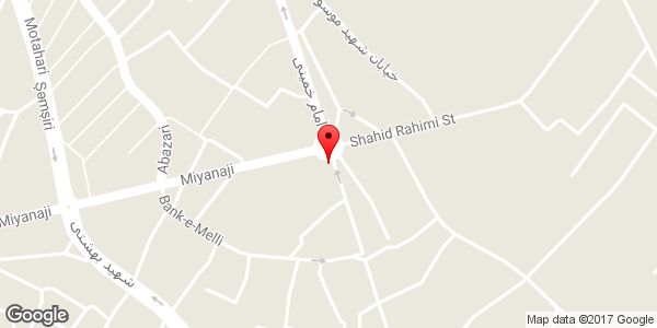 موقعیت برنج فروشی و حبوبات صبحی روی نقشه