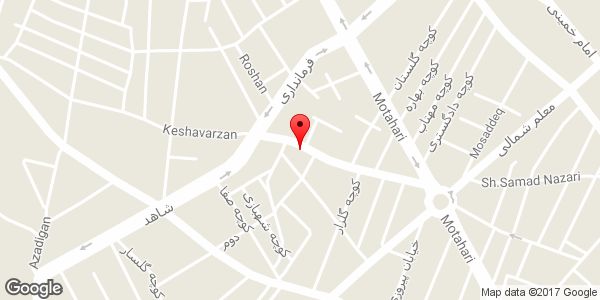 موقعیت آژانس ساحل روی نقشه