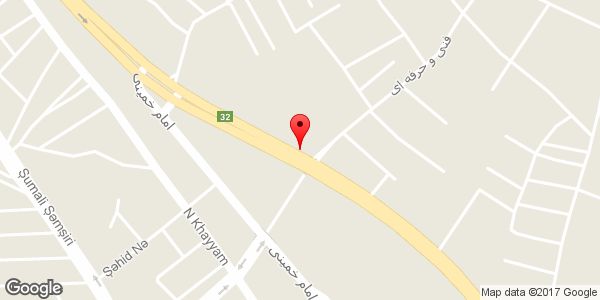 موقعیت آهن فروشی رحمانی روی نقشه