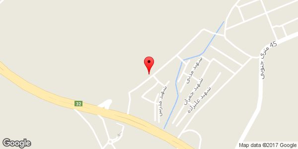 موقعیت نانوایی روی نقشه