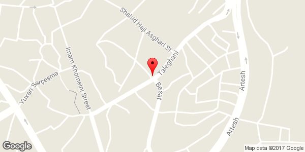 موقعیت میوه فروشی روی نقشه