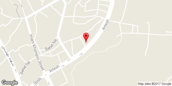 موقعیت برق اتومبیل مجتبی روی نقشه