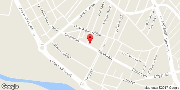 موقعیت فروشگاه لوازم خانگی روی نقشه