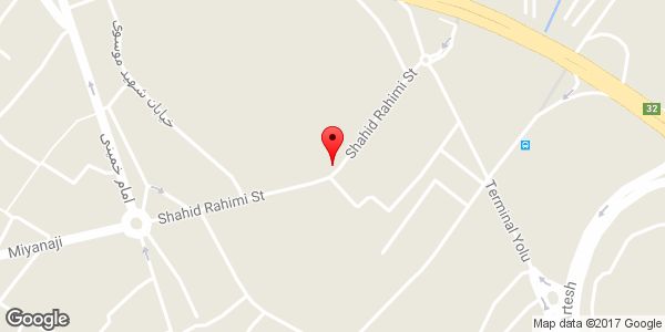 موقعیت تعمیرگاه صوتی و تصویری صفری روی نقشه