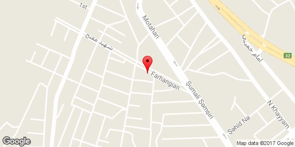 موقعیت انستیتو زیبایی سرخابی روی نقشه