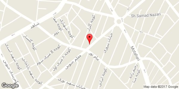 موقعیت میوه سرای روی نقشه