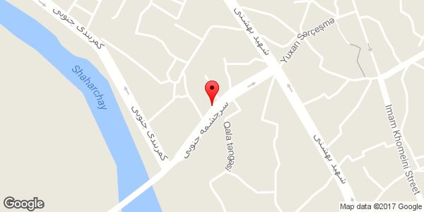 موقعیت جوشکاری و درب پنجره سازی محمود روی نقشه