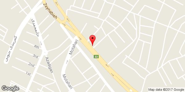 موقعیت آرایشگاه گلها (کیانی) روی نقشه