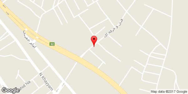 موقعیت سیستم آشپزخانه غریبی روی نقشه