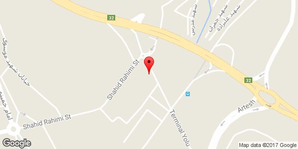 موقعیت تعمیرگاه لوازم خانگی عزیزی روی نقشه