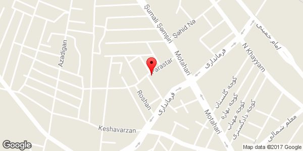 موقعیت انستیتو زیبایی ماهک روی نقشه