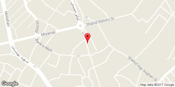 موقعیت دفتر اسناد رسمی شماره ۶ (ایوب صدیق بنه کهل) روی نقشه