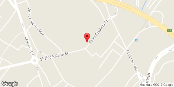 موقعیت لاستیک فروشی نجفی روی نقشه