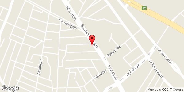 موقعیت پیرایش نایس روی نقشه