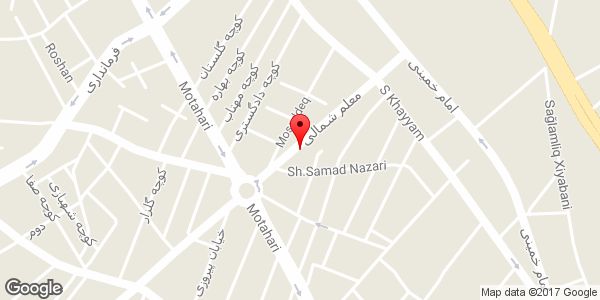 موقعیت فروشگاه تیپ تاپ روی نقشه