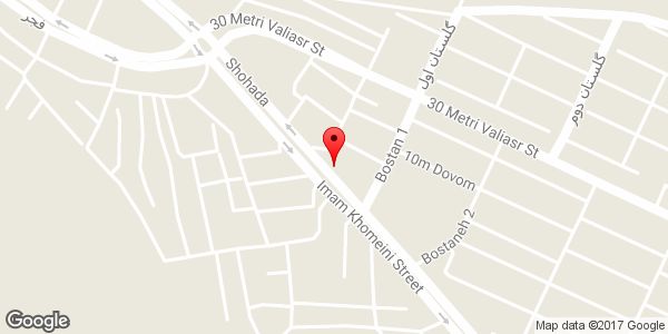 موقعیت صافکاری خالقی روی نقشه