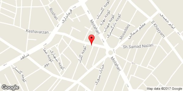 موقعیت مرکز پخش لوازم التحریر تندیس روی نقشه