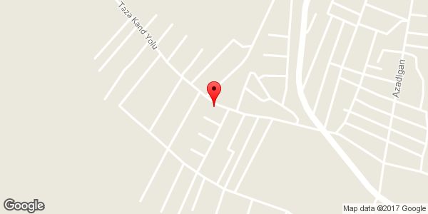 موقعیت آذر کلوب روی نقشه