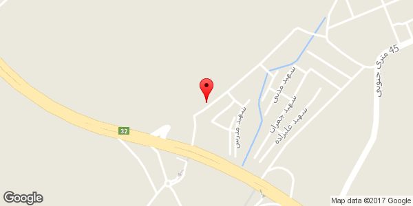 موقعیت تعمیرگاه موتور سیکلت روی نقشه