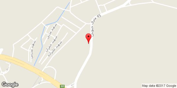 موقعیت کارواش پارس روی نقشه