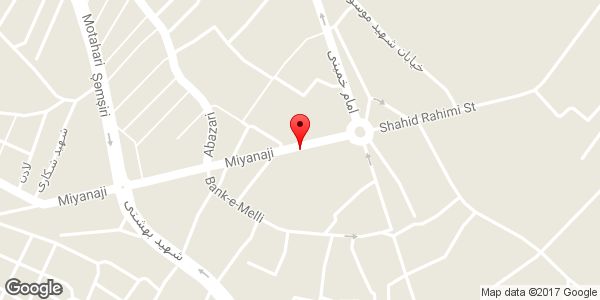 موقعیت سالن آرایشی و زیبایی لیانا روی نقشه