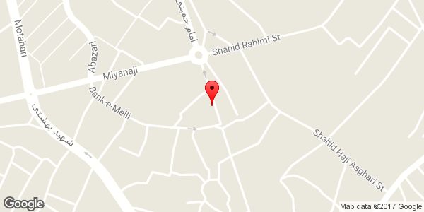 موقعیت کفش ایرانیان روی نقشه