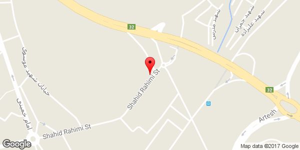 موقعیت فروشگاه آذربایجان روی نقشه