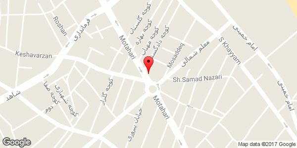 موقعیت مجمع خیرین مدرسه ساز میانه روی نقشه