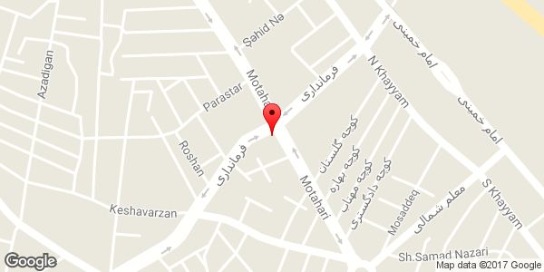 موقعیت کاشی و سرامیک ستاره میبد (نمایندگی کاشی خزر) روی نقشه