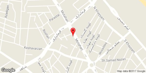 موقعیت پیرایش یاس روی نقشه