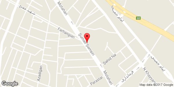 موقعیت مبل آرال روی نقشه