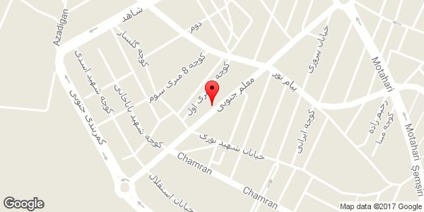 موقعیت پست بانک ایران نمایندگی محرمی روی نقشه