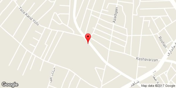 موقعیت دبیرستان دخترانه غیر دولتی سفیر صبا روی نقشه