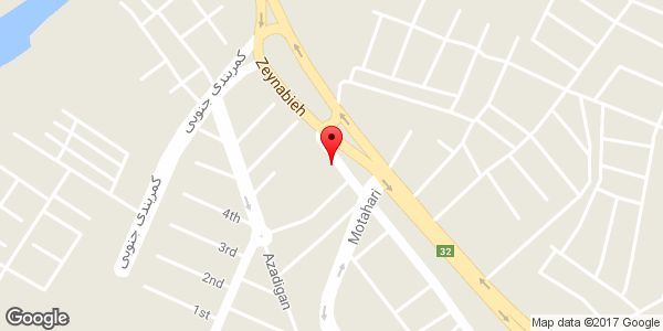 موقعیت اتو گالری کلاسیک روی نقشه