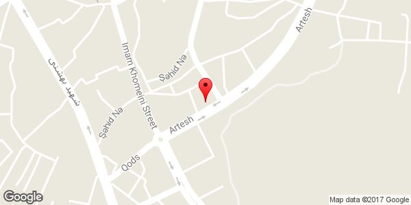 موقعیت سپر سازی وحدت روی نقشه