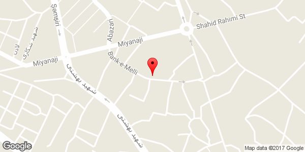 موقعیت سوپر مارکت روی نقشه