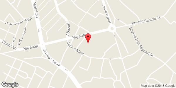 موقعیت مسجد آقایارسلطان روی نقشه