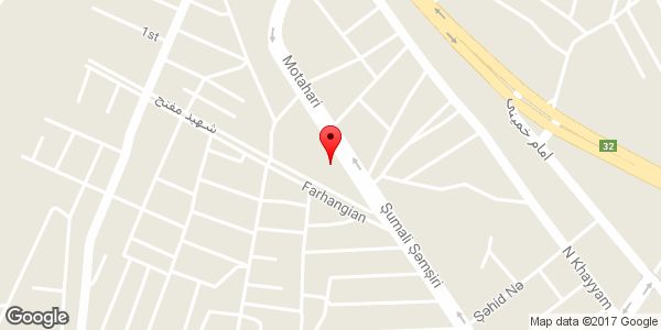 موقعیت پارک فرهنگیان روی نقشه