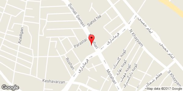 موقعیت بنیاد مسکن انقلاب اسلامی شهرستان میانه روی نقشه