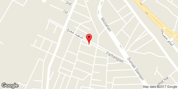 موقعیت سالن زیبایی پرمون روی نقشه