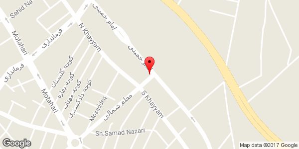 موقعیت مجتمع تجاری تفریحی آمتیست روی نقشه