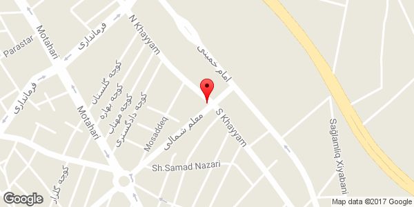 موقعیت فیلم و عکس شکیل روی نقشه