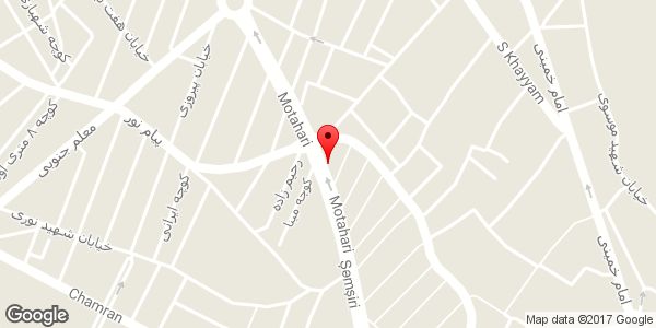 موقعیت لباس فروشی زنانه روی نقشه