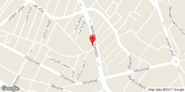 موقعیت کافه فانوس روی نقشه