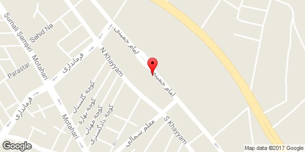 موقعیت کلینیک ساختمانی نوین سازان روی نقشه