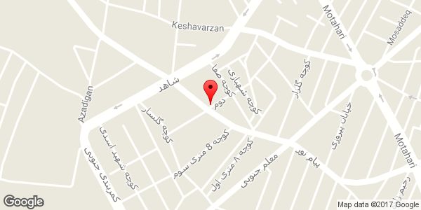 موقعیت کلای خواب فرشاد روی نقشه